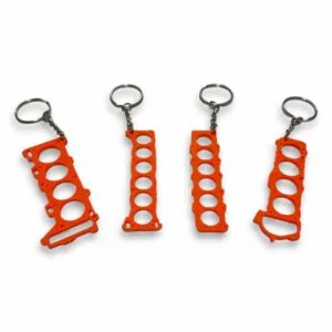 3D Printed Head Gasket Engine Keychain